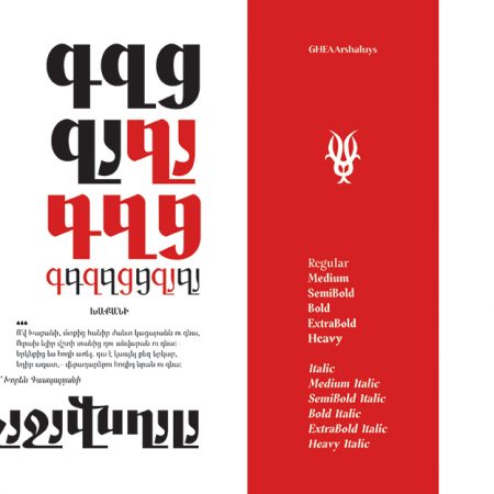 Armenian Typefaces