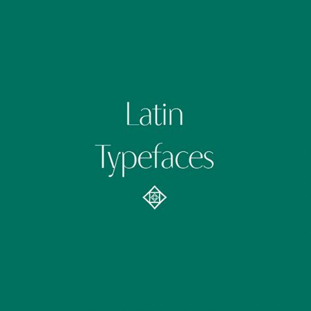 Latin Typefaces