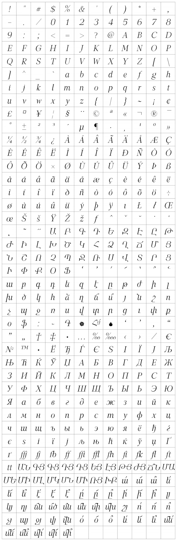 Ghea Narek Serif Light Italic Gheafonts Com